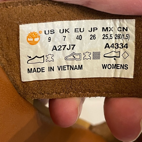 Timberland Adley Shore 2-Band Brown Leather Slide Sandals Sensorflex Women’s 9 - Picture 5 of 8